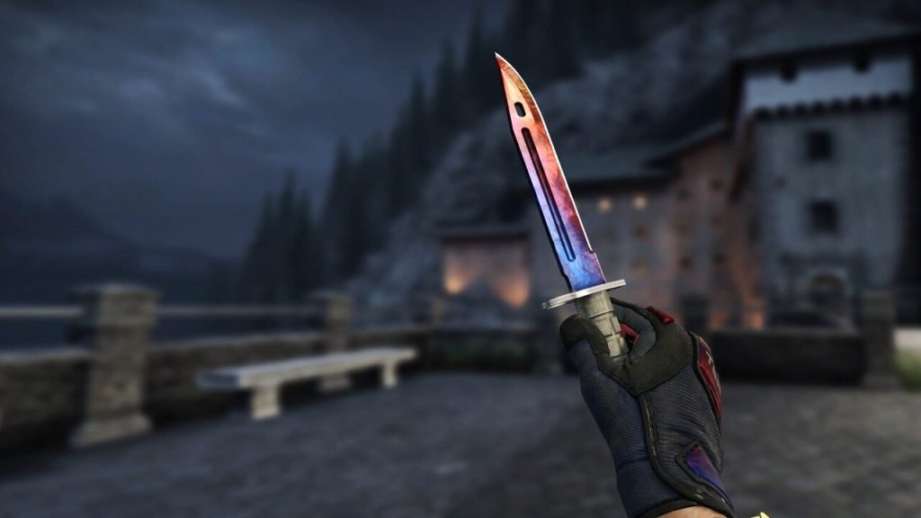 bayonet marble fade fire n ice