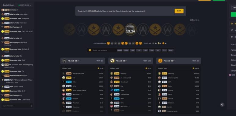 csgoempire website min